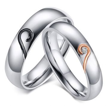 Кольца для пары - Двойной символ