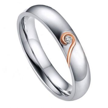 Женское кольцо - Двойной символ