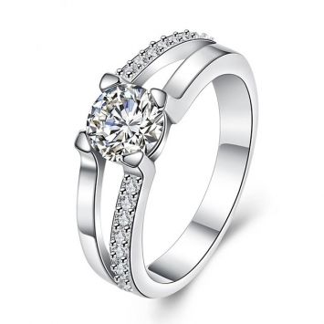 Женское кольцо - Ассиметричное