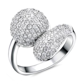 Женское кольцо - Каменный захват