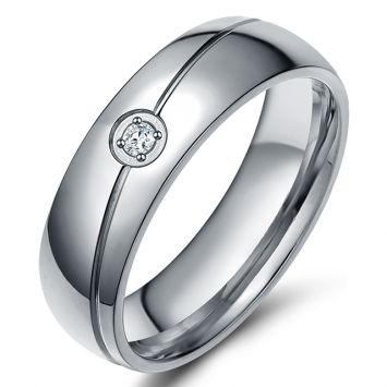 Женское кольцо - Строгое