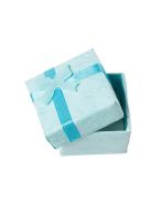 Подарочная коробочка - Квадратная с бантиком