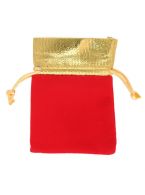 Подарочный мешок - Золотая отделка