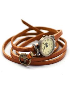 Часы-браслет JQ - Кожаный шнур