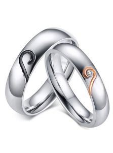 Кольца для пары - Двойной символ