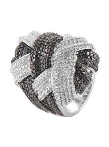 Массивное кольцо - Кристальные узлы