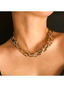 Ожерелье-цепь - Нестандартное плетение