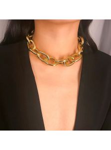 Ожерелье-цепь - Объемное плетение