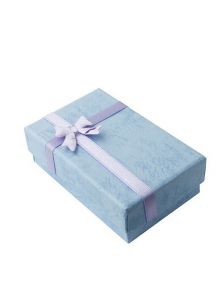 Подарочная коробочка - Прямоугольная с бантиком