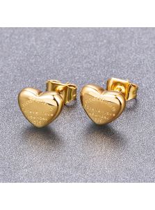 Серьги в стиле Tiffany - Объемное сердце