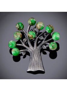 Женская брошь - Сказочное дерево