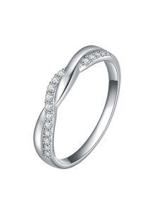 Женское кольцо - Кристальный переплет